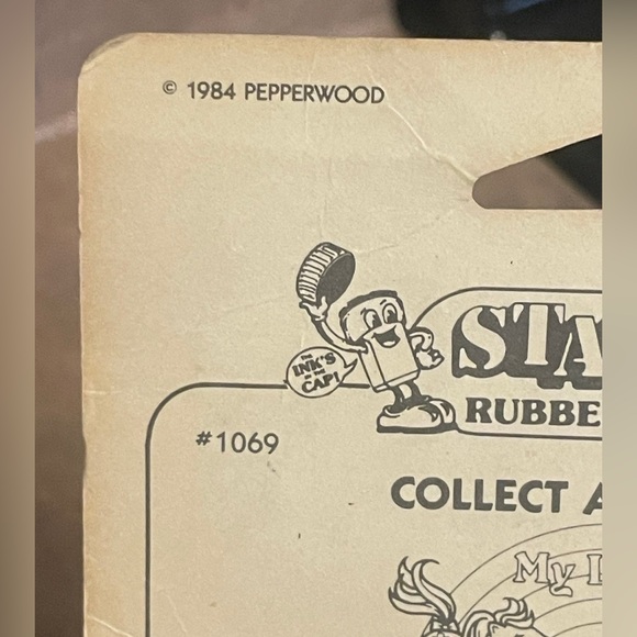 My Little Pony G1 Stampos Rubber Stamp FIREFLY Horse 1984 Hasbro Vintage - Picture 9 of 9